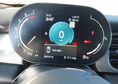 2024 Mini Convertible Cooper S z USA, uszkodzony, nr VIN WMW43DL02R3R34441